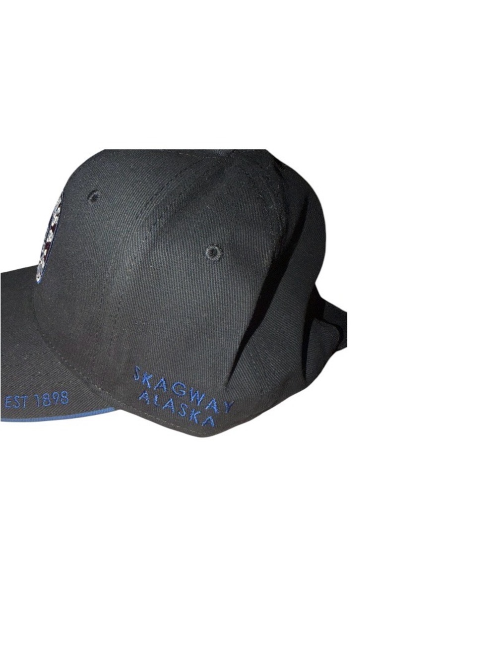 White Pass & Yukon Route 125 Years Black Baseball Cap - Picture 2 of 4